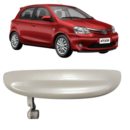 MACANETA EXTERNA TRASEIRA ESQUERDA ETIOS 2012 A 2021 BRANCO