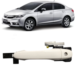 MACANETA EXTERNA MOTORISTA CIVIC 2012 A 2016 C/ MIOLO BRANCO