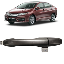 MACANETA EXTERNA TRASEIRA DIREITA CITY 2009 A 2014 CINZA