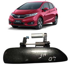 MACANETA EXTERNA TRASEIRA DIREITA FIT 2009 A 2014 VERDE