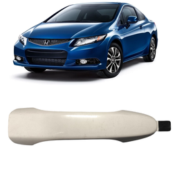 MACANETA EXTERNA PORTA DIREITA CIVIC 2012 A 2016 BRANCO