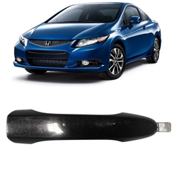 MACANETA EXTERNA PORTA DIREITA CIVIC 2012 A 2016 PRETO