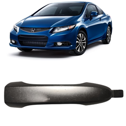 MACANETA EXTERNA PORTA ESQUERDA CIVIC 2012 A 2016 CINZA