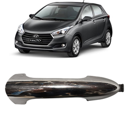 MACANETA EXTERNA PORTA DIANT TRAS HB20 2012 A 2019 CROMADO