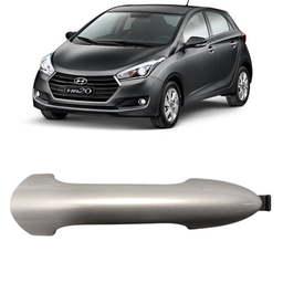 MACANETA EXTERNA PORTA DIANT TRAS HB20 2012 A 2019 PRATA