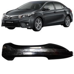 MACANETA EXTERNA PORTA ESQ COROLLA 2015 A 2019 PRETO/CROMADO