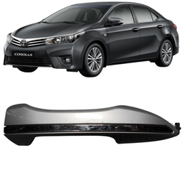 MACANETA EXTERNA PORTA ESQ COROLLA 2015 A 2019 PRATA/CROMADO