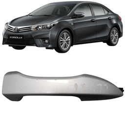 MACANETA EXTERNA PORTA ESQUERDA COROLLA 2015 A 2019 PRATA