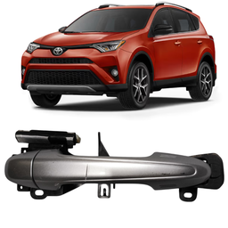 Macaneta Externa Dianteira Direita RAV4 2013 a 2018 Prata