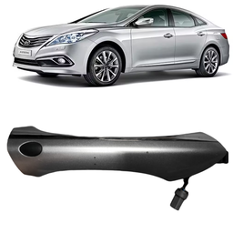 Macaneta Externa Diant D + Sensor Azera 2012 a 2017 Prata