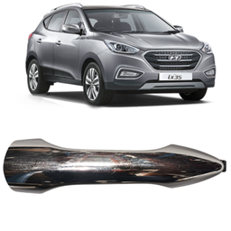 Macaneta Externa Porta Diant Tras Ix35 2010 a 2022 Cromado