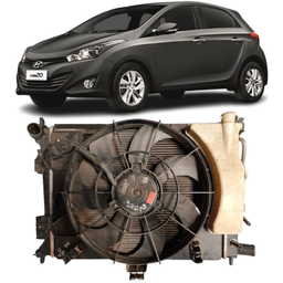 Kit Radiador HB20 2013 2014 a 2019 Automatico S/ Condensador