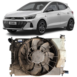 Kit Radiador Completo HB20 2020 2021 2022 2023 2024 Manual