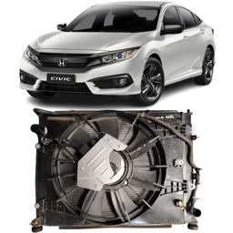Kit Radiador Completo Civic G10 2017 2018 a 2021 Automatico