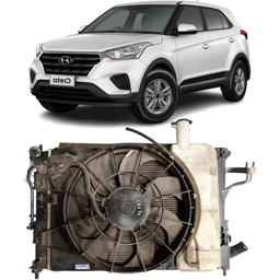 Kit Radiador Completo Creta 2017 a 2021 Automatico DETALHE
