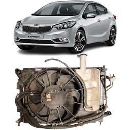 Kit Radiador Completo Cerato 2014 a 2019 Aut. C/ Detalhe