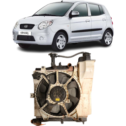 Kit Radiador Completo Picanto 2006 2007 a 2011 Automatico