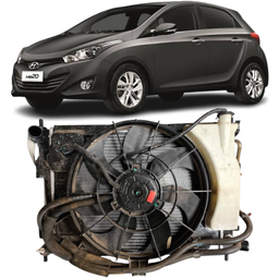 Kit Radiador Completo HB20 2013 2014 a 2018 2019 Automatico