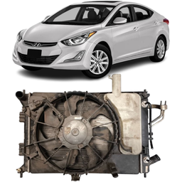 Kit Radiador Completo Elantra 2012 2013 a 2016 Automatico