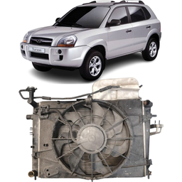 Kit Radiador Completo Tucson 2005 2006 a 2016 2017 Manual