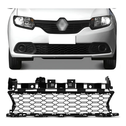 Grade Central Inferior Para choque Sandero Logan 2014 a 2018