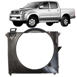 Defletor Radiador Hilux 2006 2007 2008 a 2013 2014 2015