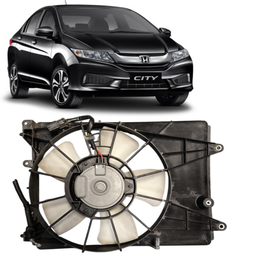 Defletor Radiador Com Ventoinha City 2015 a 2021 Direito