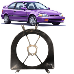 Defletor Radiador Civic 1992 1993 1994 a 1998 1999 2000