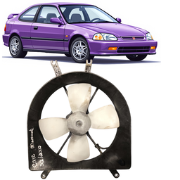 Defletor Radiador Com Ventoinha Civic 1992 1993 a 1999 2000