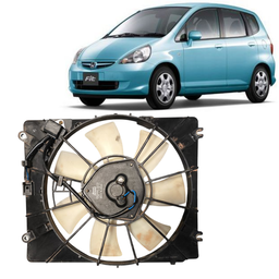Defletor Radiador Com Ventoinha Fit 2003 2004 a 2007 2008