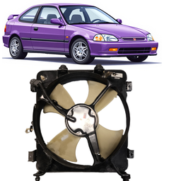 Defletor Radiador Com Ventoinha Civic 1996 1997 a 1999 2000