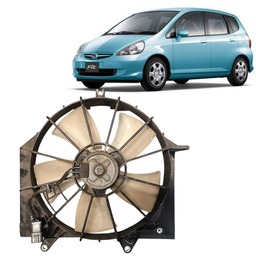 Defletor Radiador Com Ventoinha Fit 2003 2004 a 2007 2008