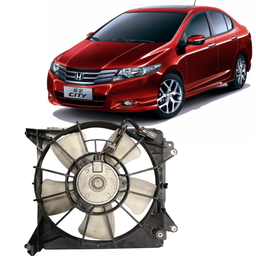 Defletor Radiador Com Ventoinha City 2009 a 2014 Direito