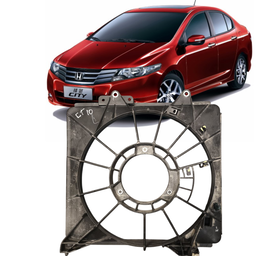 Defletor Radiador City 2009 2010 a 2013 2014 Esquerdo