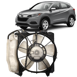 Defletor Radiador Com Ventoinha HRV 1.8 2016 a 2021 Esquerdo