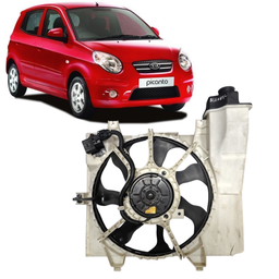 Defletor Radiador Com Ventoinha Picanto 2006 a 11 C/ Detalhe