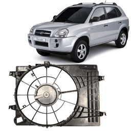 Defletor Radiador Tucson 2.7 V6 2006 2007 a 2010 2011