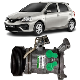COMPRESSOR AR CONDICIONADO ETIOS 1.3 1.5 2012 2013 A 2021