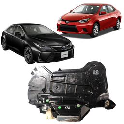 Fechadura Dianteira Esquerda Corolla 2015 a 2025 6 Pinos