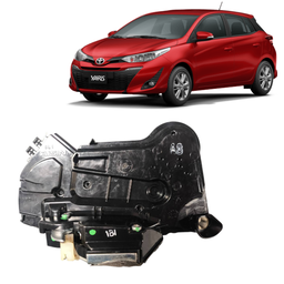 Fechadura Dianteira Esquerda Yaris 2019 a 2024 6 Pinos