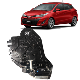 Fechadura Traseira Esquerda Yaris 2019 a 2024 4 Pinos
