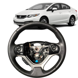 Volante Com Controle Civic 2012 2013 2014 2015 2016