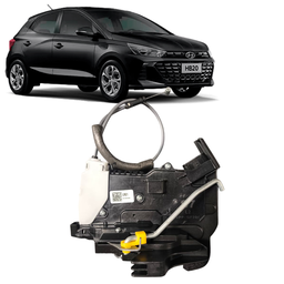 Fechadura Traseira Esquerda HB20 2020 2021 a 2024 5 Pinos