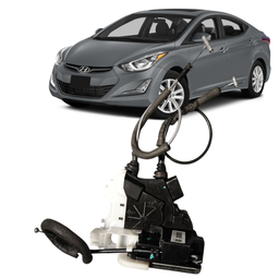 Fechadura Traseira Direita Elantra 2012 2013 a 2016 4 Pinos