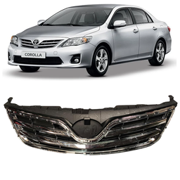 Grade Radiador Cromado Corolla 2012 a 2014 Novo C/ Detalhe