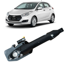 Macaneta Ext Dianteira Direita HB20 2012 a 19 Preto C/ Miolo