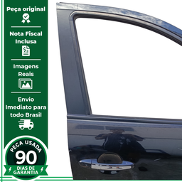 PORTA DIANTEIRA DIREITA HYUNDAI SANTA FE 2007 A 2010 C/ FURO