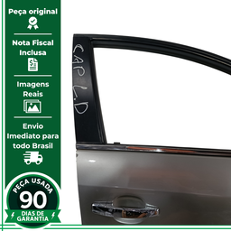 PORTA DIANTEIRA DIREITA GM CAPTIVA 2008 À 2017 ORIGINAL