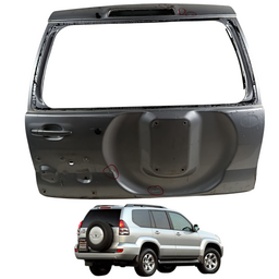 Tampa Traseira Toyota Land Cruiser Prado 2003 A 2009