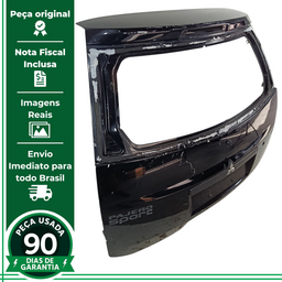 TAMPA TRASEIRA PAJERO SPORT 2007 À 2011 ORIGINAL